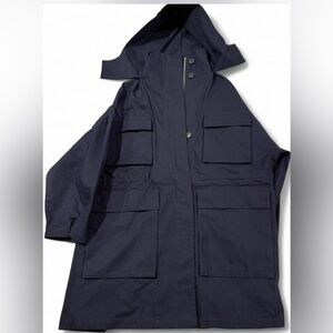 Reiss Dark Navy Military Field Jacket